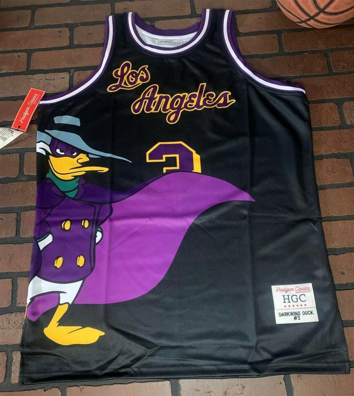 DARKWING DUCK / LOS ANGELES Headgear Classics Basketball Jersey