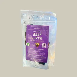 Real Dog Box Grass-Fed Beef Liver Dog Treats – Single Ingredient, Air-Dried, High-Protein, Made in San Diego