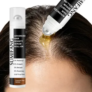 SUMIFANG Roll-on Scalp Serum Haircare Liquid 15ml - Redensyl + Anagain + Baicapil + Rosemary | Nourishes hair roots, reduces breakage, Make Hair Stronger | Hygienic roll-on design, travel-friendly
