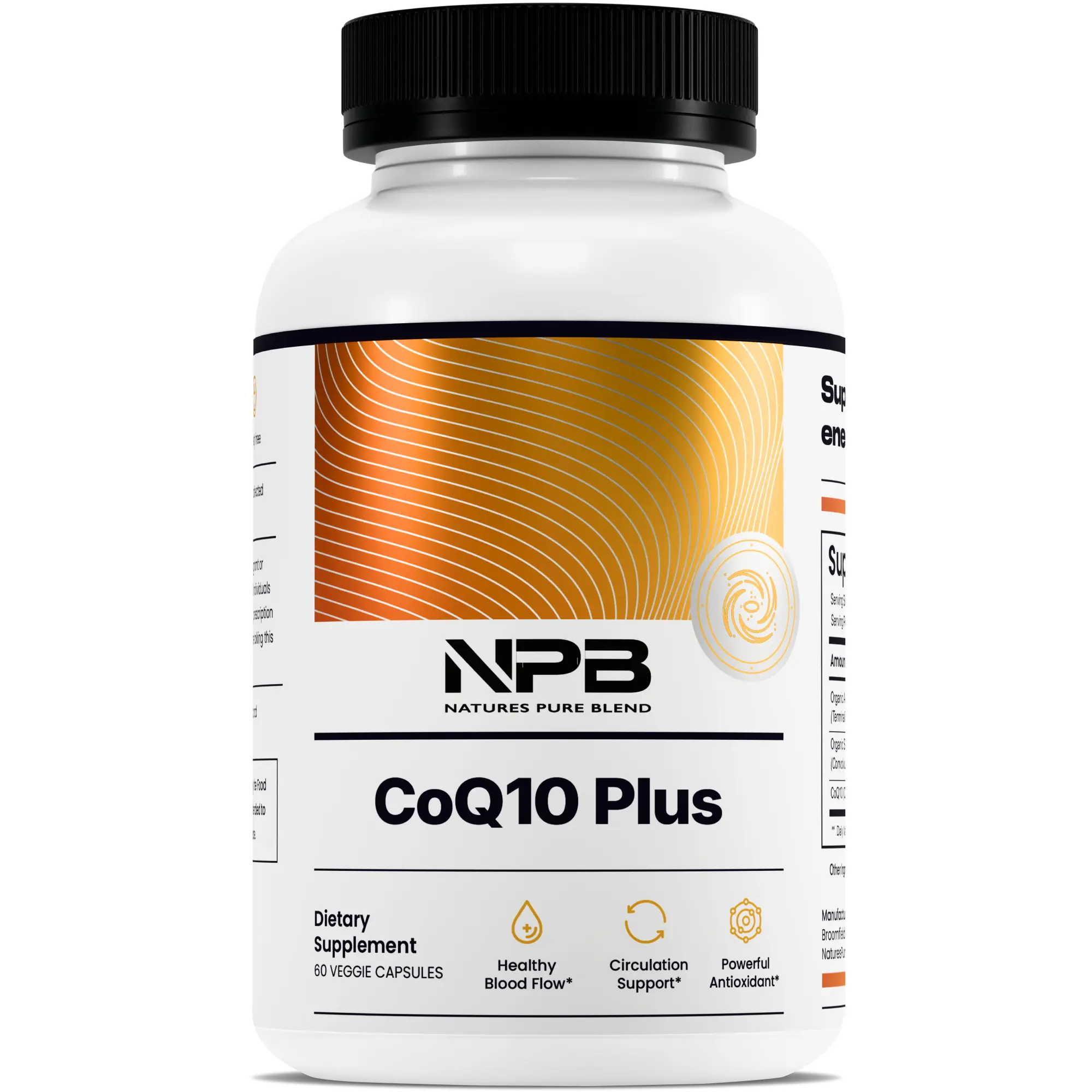 Coq10 Plus - Supports heart health, cholesterol, boosts immune system