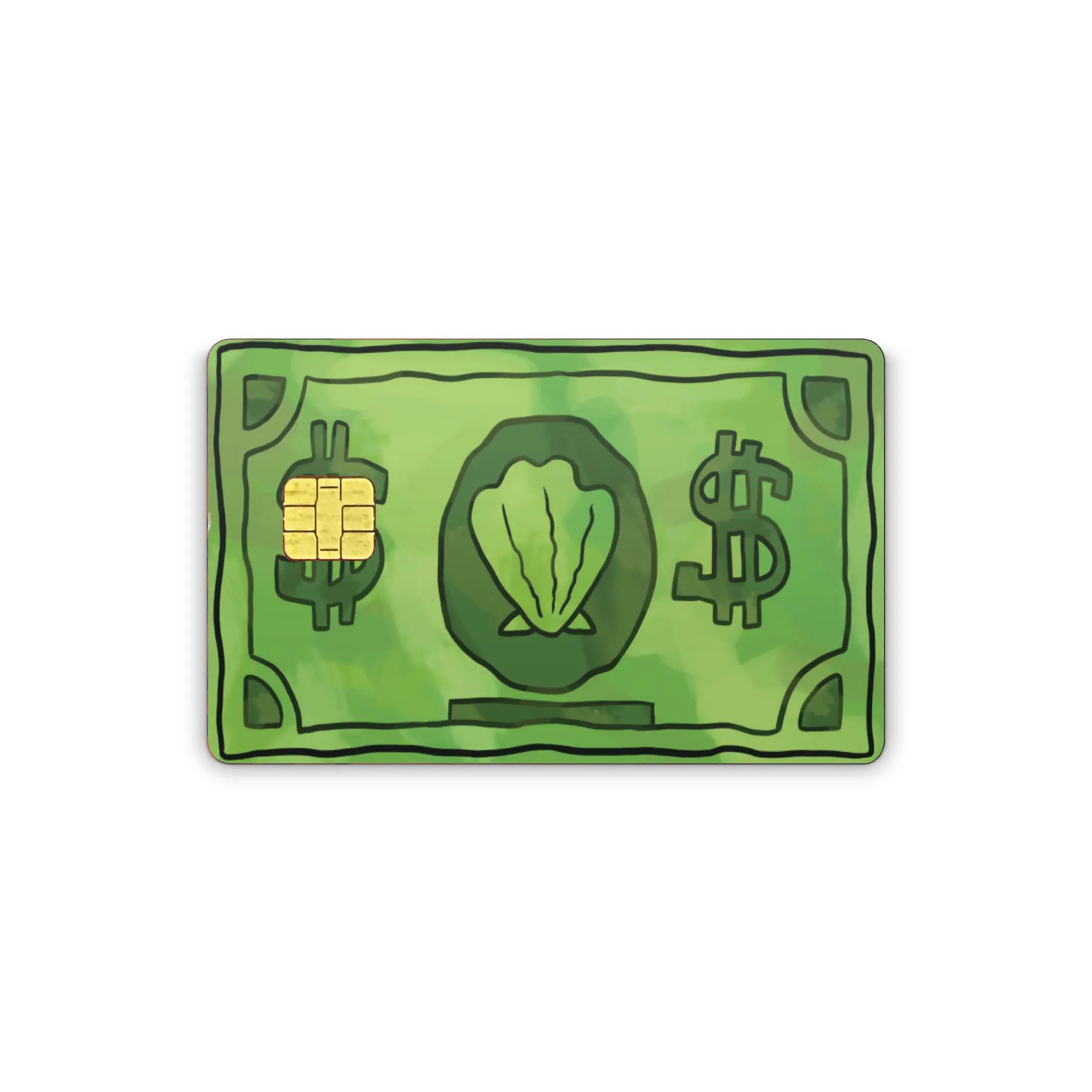 Sea Bucks Credit Card Vinyl Skins With Easy Pull Tabs