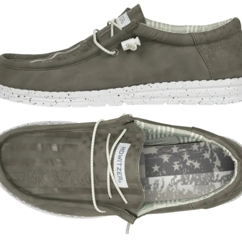 Howitzer Clothing Unisex Slip-On Shoes Sneakers Roam Blackout