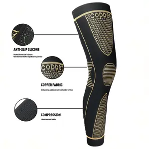 2-Pack professional sports knee pads. High-elastic knitted compression sleeves for men and women, ideal for fitness, running, football and other sports.