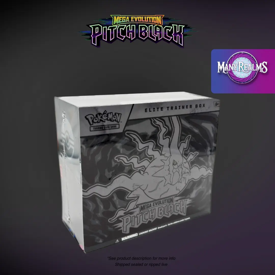 Pitch Black Pokemon Elite Trainer Box