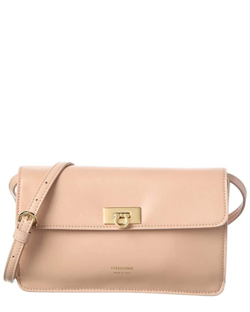Ferragamo Harley Leather Shoulder Bag