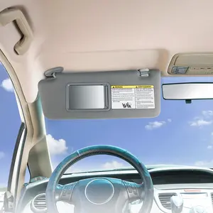 Sun Visor for 2005-2015 Without Light, Driver/ Passenger Sides Gray Sunvisor Replacement