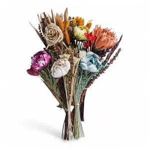 Dried Flower Bouquet - Mixed Colors