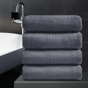 Oversized Bath Towels Set 35 X 70 Inch, 4 Counts Bathroom Extra Large Bath Sheet, Soft Lightweight Highly Absorbent Fast Dry Towel for Daily Use