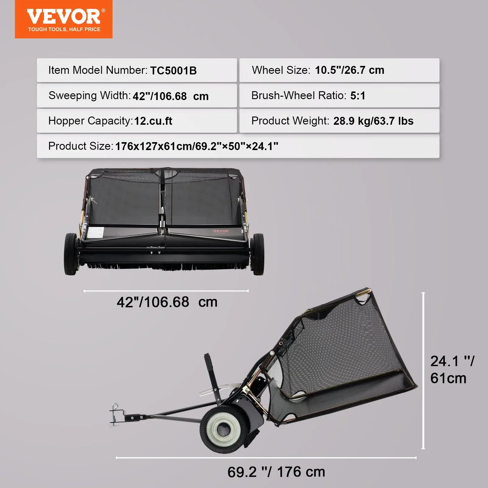 Tow Behind - 42 inch