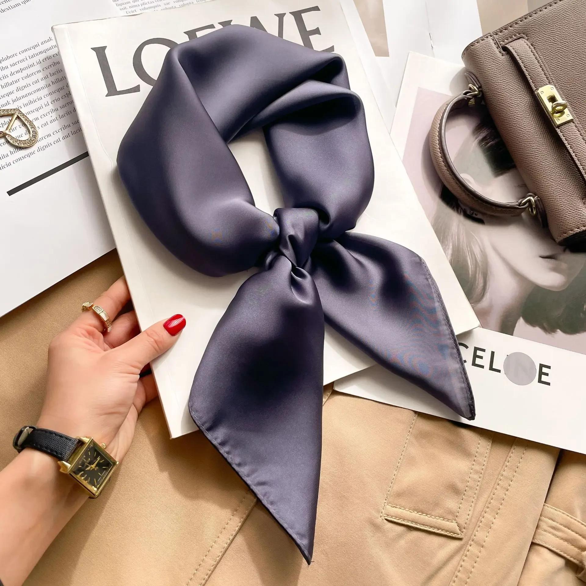 Satin Headband Scarves