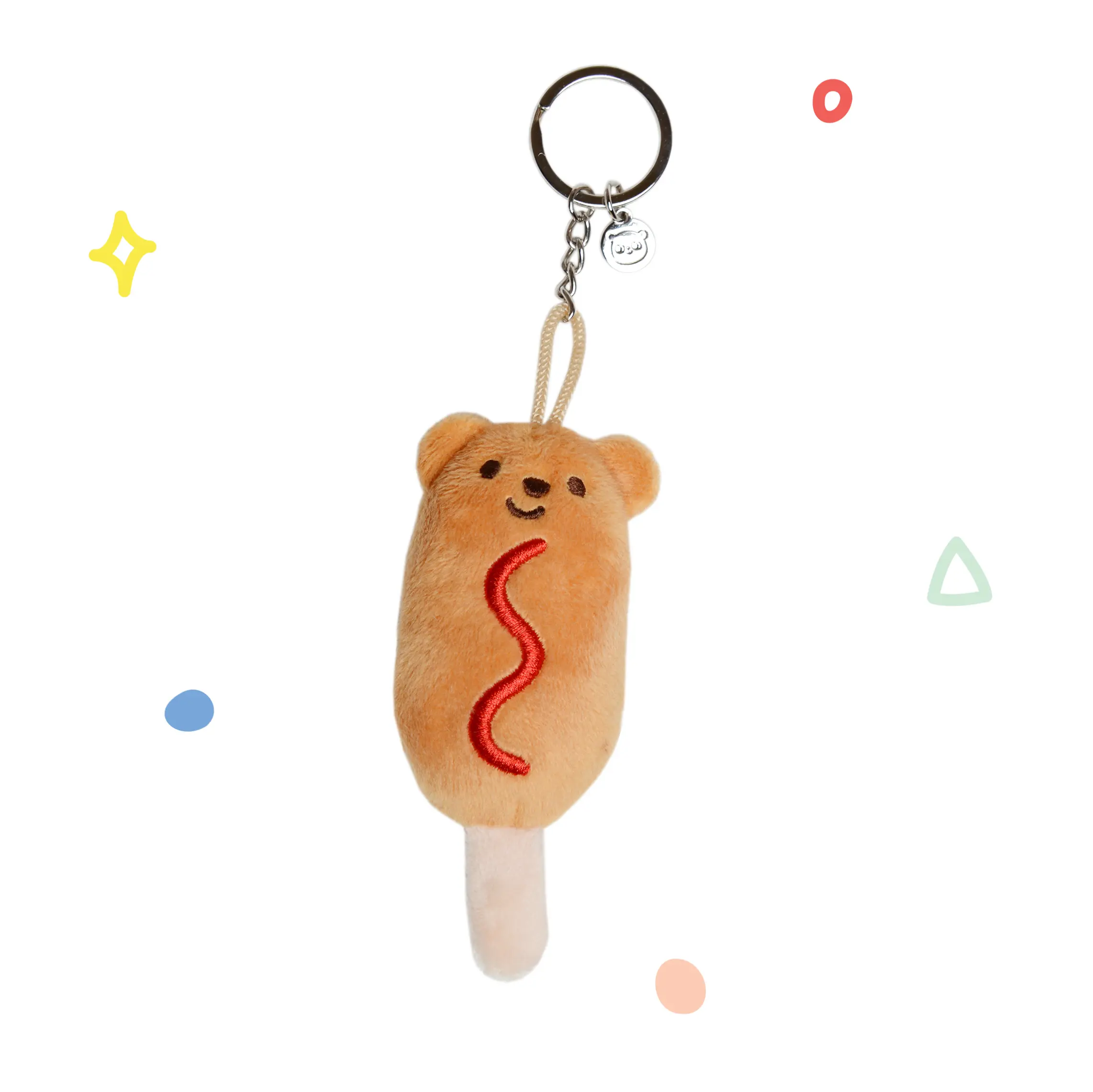 Corn Dog Keychain