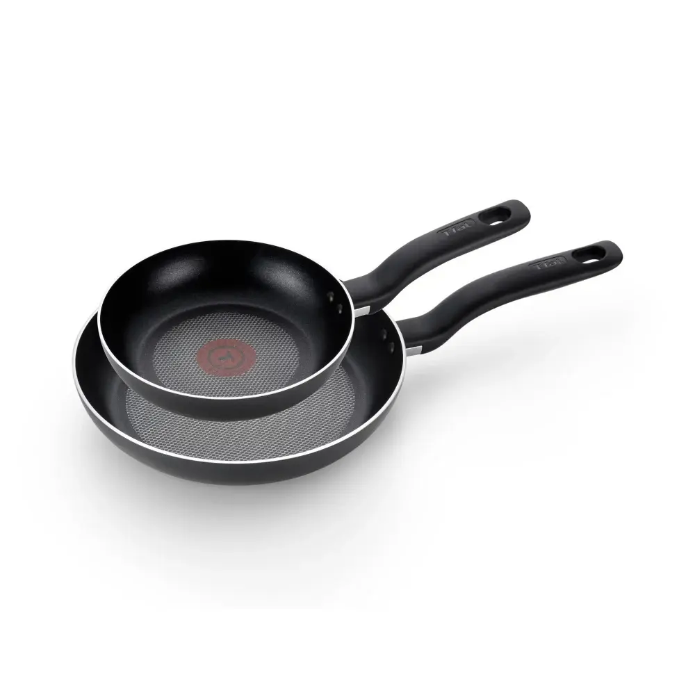 T-fal 2pc Frying Pan Set Simply Cook Nonstick Cookware T-fal 2pc Frying Pan Set Simply Cook Nonstick Cookware