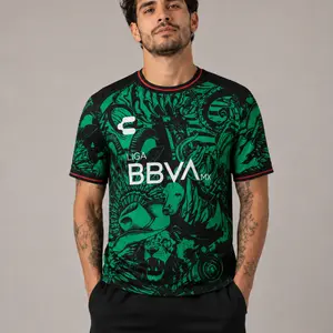 HOT Unisex Graphic Soccer Jersey - Green & Black Special Edition Streetwear Football Kit