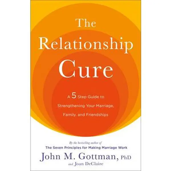 The Relationship Cure: A 5 Step Guide to Strengthening Your Marriage, Family, and Friendships -- John Gottman, Paperback