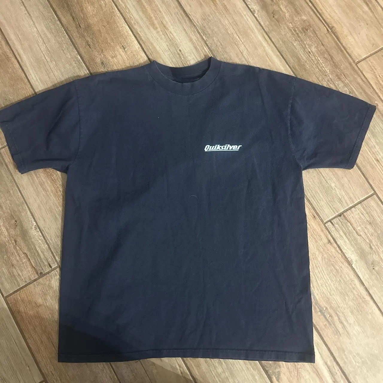 Y2K Vintage Surf Shirt Navy, Quiksilver Billabong Style, Retro Beach Sweatshirt