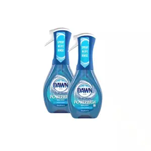 Dawn Platinum Powerwash Fresh Dish Soap 16 oz Spray & Rinse 2-Pack for Extended Use with Fresh Scent