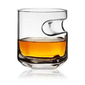 Viski Raye Crystal Cigar Glass