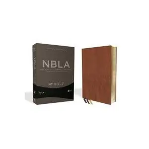NBLA Biblia Ultrafina, Colección Premier, Caramelo/Cafe