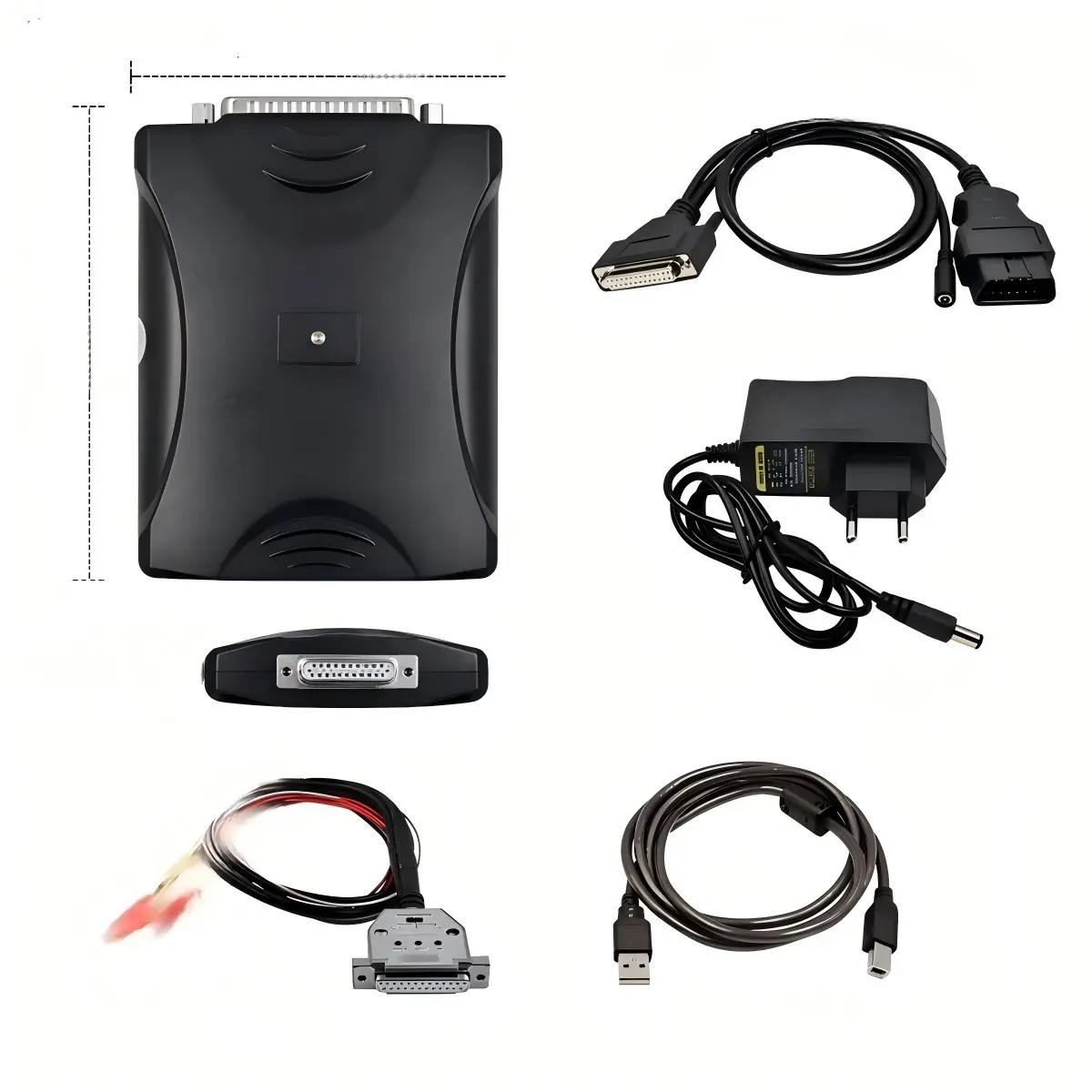 Sm2 Pro J2534 Integrated Ecu Chip Tuning Tool, Car Diagnostic Device Reader Writer Cloner, Complete Set for Automotive Diagnostics