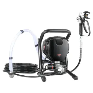 Stand Airless Paint Sprayer, 3000PSI 750W Efficient Electric Airless Sprayer,for Home Interior And Exterior Furniture And Fences, Handheld Paint Sprayers, Fine And Even Painting Effect