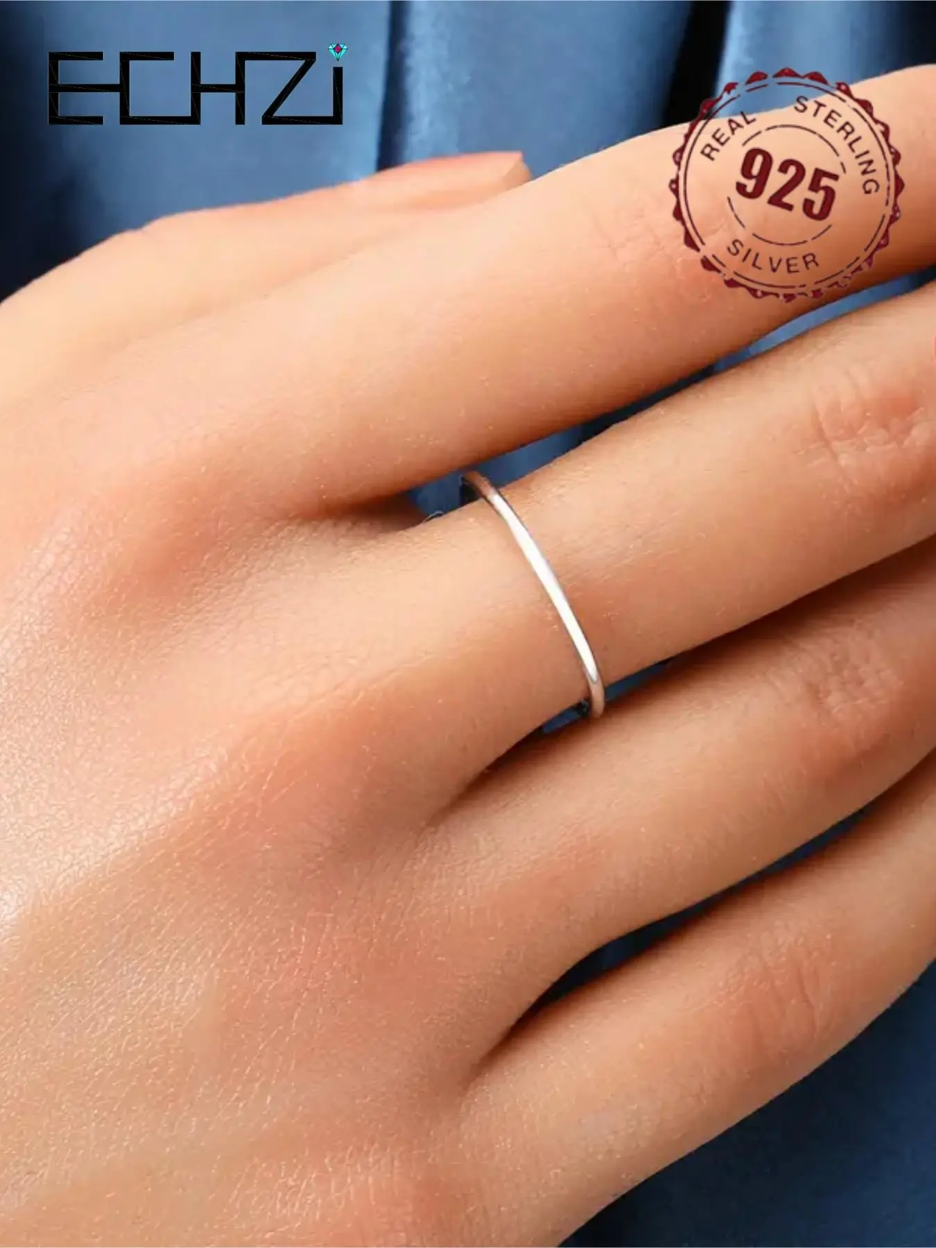 925 Sterling Silver Simple Ring for Men & Women, 2024 New Style High Quality Ring for Family, Friend with Gift Box, Dainty Gift for Your Love