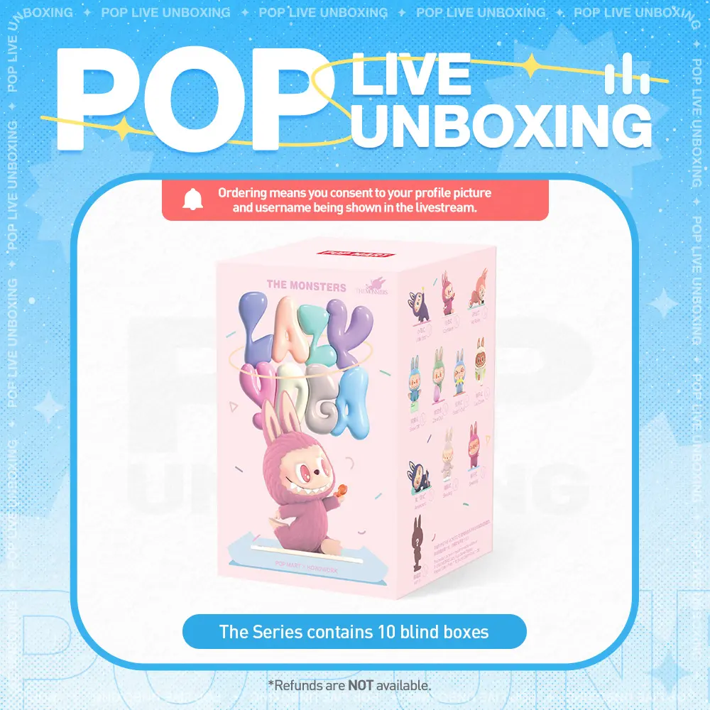 [POP NOW]THE MONSTERS Lazy Yoga Series Figures, Blind Box, Mystery Box POP MART
