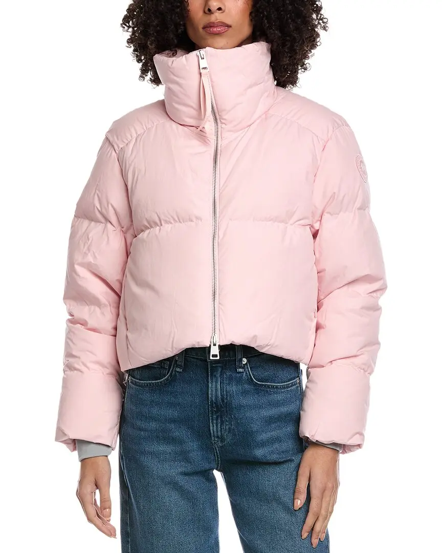Canada Goose Garnet Cropped Puffer