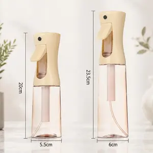 Color Semi-transparent Spray Bottle Portable Fine Mist Continuous Sprayer Household Kitchen Cleaning Water Sprayer Daily Use Hydration Mist Bottle