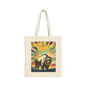 State Pride Tote Bag (North Dakota) 2