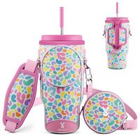 Colorful leopard print