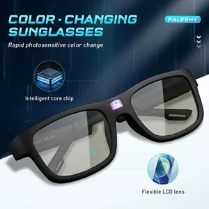 PC Polarized Photochromic Sunglasses - UV400 Protection, Quick Color Change, Lightweight, Durable, Sports Style for Driving, Fishing, Spring & Summer Outdoor Activities
