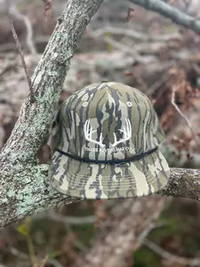 Classic Whitetail Rack - Rope Snapback - Mossy Oak