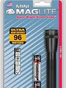 Maglite Mini Incandescent 2-Cell AA Flashlight