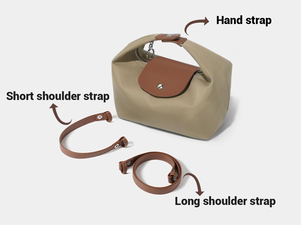 DURV Minimalist Crescent Bag for Women, Lightweight Nylon Shoulder Purse with Adjustable Strap, Casual Everyday Handbag DURV Minimalist Crescent Bag for Women, Lightweight Nylon Shoulder Purse with Adjustable Strap, Casual Everyday Handbag