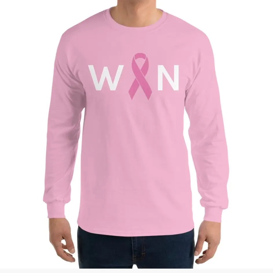 BREST CANCER AWARENESS  Men's Long Sleeve Shirt | Gildan 2400