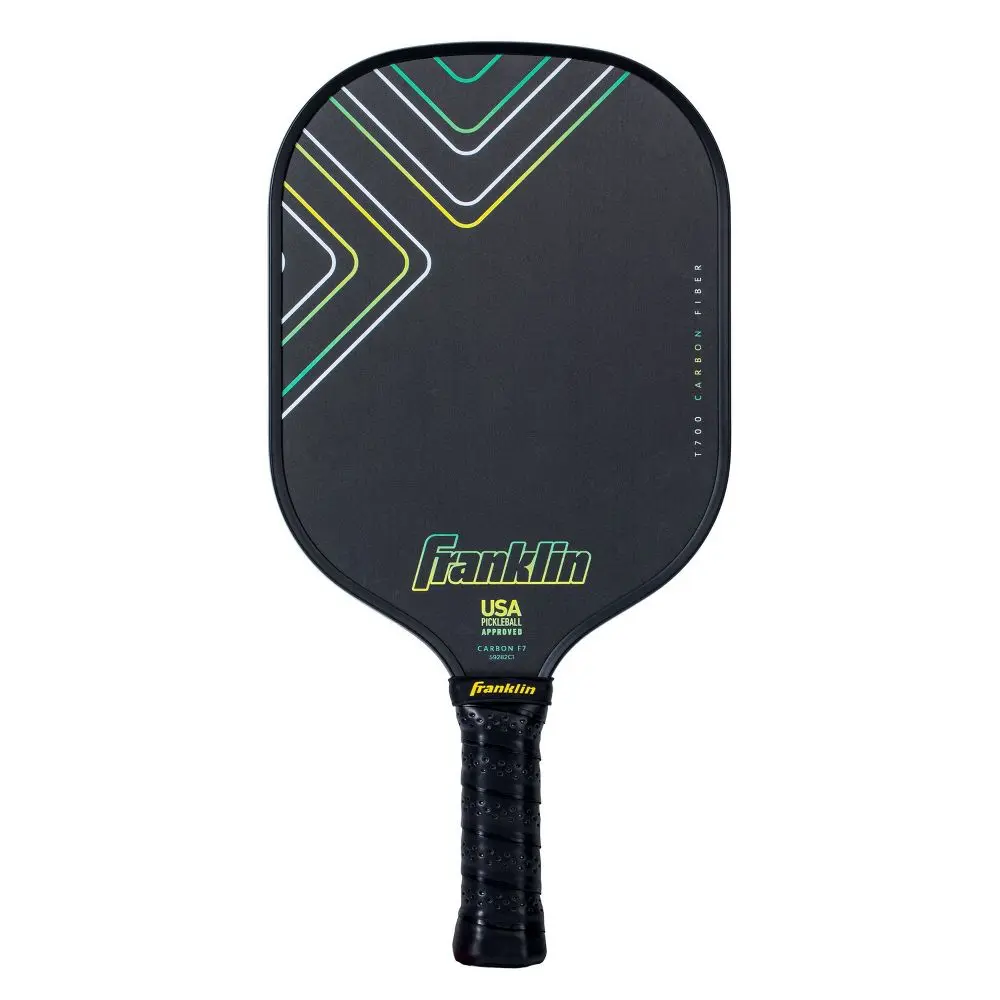 Franklin Sports Raw Carbon Fiber Paddle, Pickleball Paddles, Polypropylene, Extra Tackiness