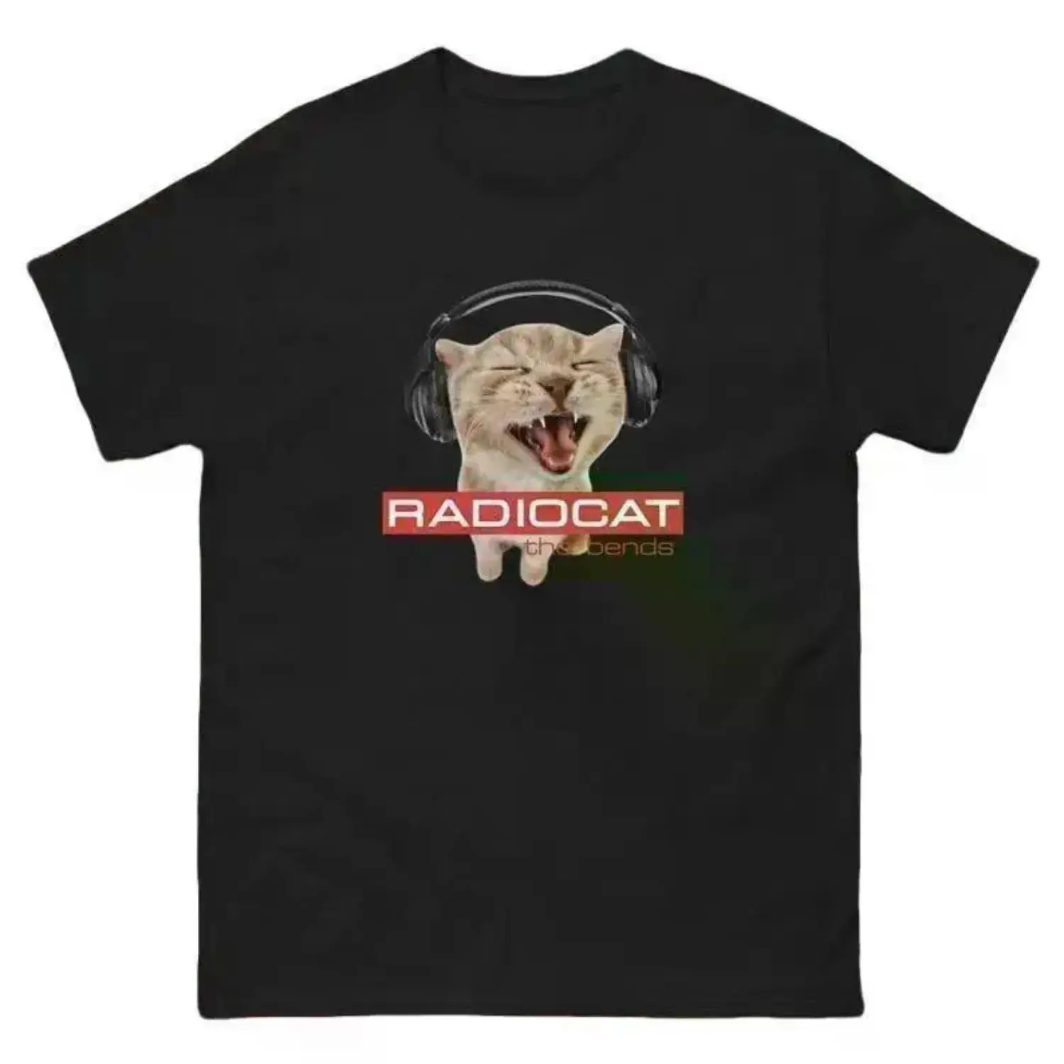 RADIOCAT The Bends Retro Unisex Humor Graphic T-Shirt