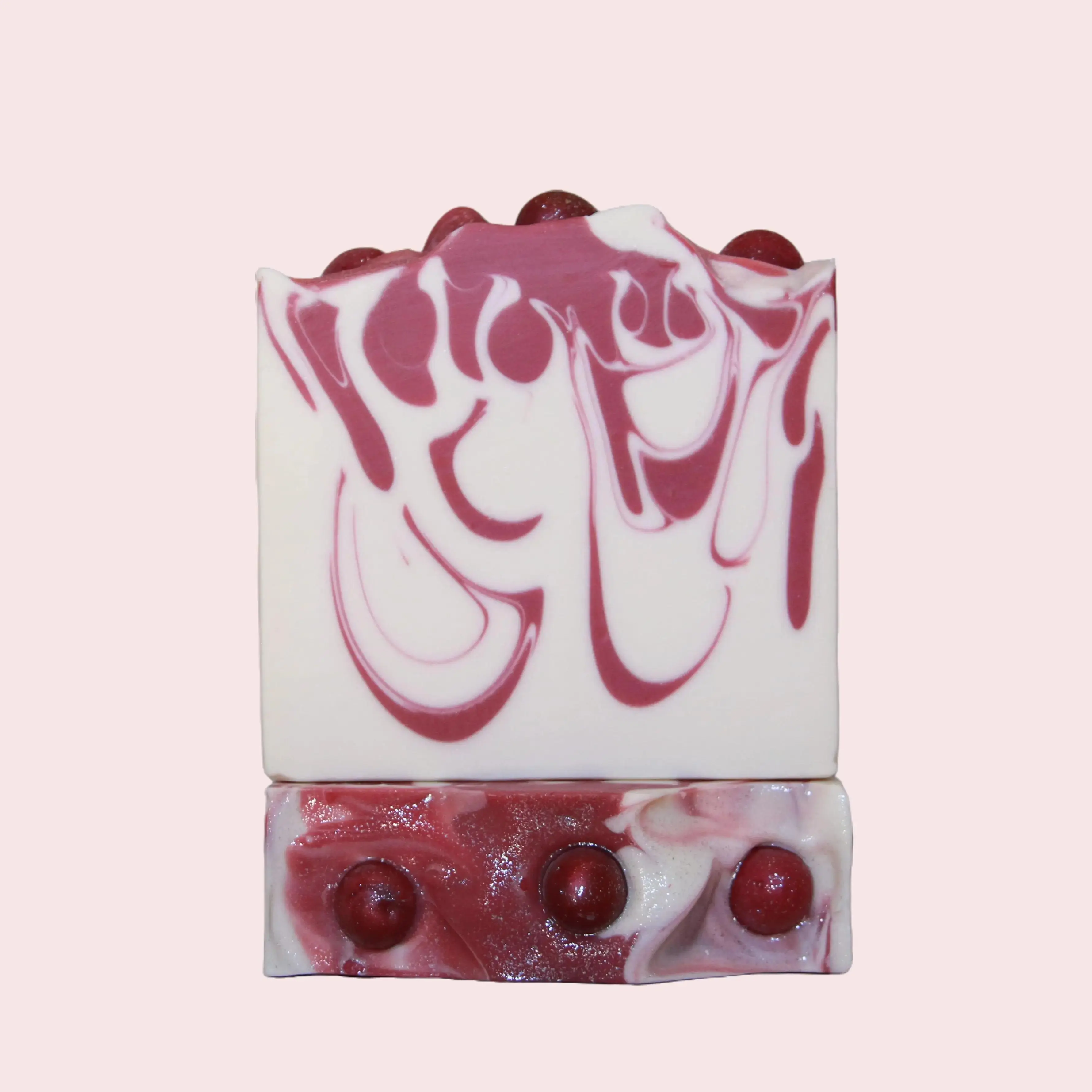 Cranberry Scented Handmade Soap - Perfect for Bath and Body Care, Vegan Friendly Body Wash, Paraben and Phalate Free