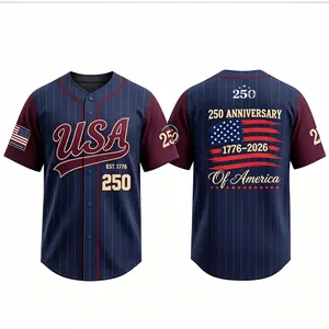 Patriotic 4th of July Shirt | Baseball Jersey |  Baseball Mom & Dad Gift | 250th Anniversary Gifts | Retirement Jersey#TikTokMadeMeBuyIt #USA250 #PatrioticEagle #1776To2026 #IndependenceDay #AmericanPride#250th Anniversary #PatrioticTee