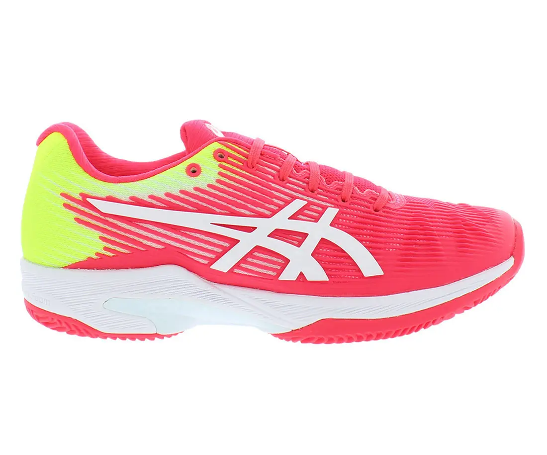 ASICS Solution Speed FF Women's Clay Court Tennis Sneaker, Lightweight Athletic Sports Shoes Footwear, Performance, Speed Focus, Trainer, Anti-Skid Women's Sneaker, Casual, Closed