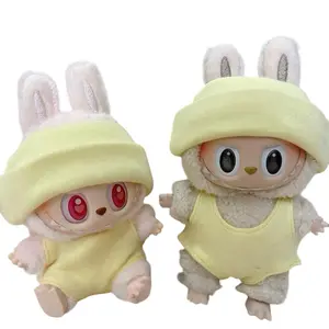 17cm Cute Mini Plush Doll's Swimsuit Outfit Accessories for Labubu Dolls