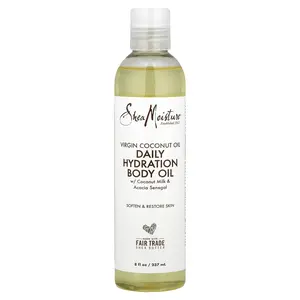 SheaMoisture Virgin Coconut Oil, Daily Hydration Body Oil, 8 fl oz (237 ml)