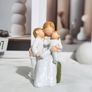Resin Figure Statue, Home Desktop Decor, Character Sculpture, Tabletop Ornament, Elegant Room Decoration, Perfect Gift Idea