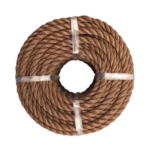Koch 7025992 0.25 in. x 50 ft. Twisted Polypropylene Rope, Brown