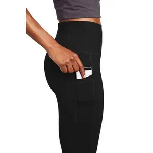 Ladies Leggings w/ Pocket Comfort Fabric