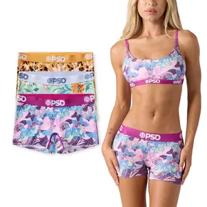 PSD Womens Wild One Boy Short Underwear 3 Pack Boxed Gift Set - Comfortable, Breathable, Ultra-Light Fabric