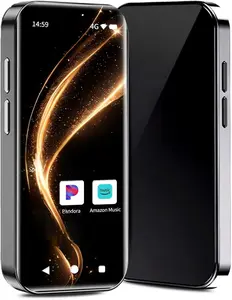 MP3 Player with Bluetooth and WiFi 4G, Android MP3 Player 6GB+256GB Portable Digital Music Player with 4.9" Touchscreen, Support Spotify Amazon Music YouTube, FM Radio, MP4 Player for Kids & Audiobook