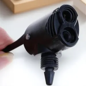 Multi-Functional Dual Valve Inflator Adapter for Bike & Car Tires - Quick Presta/Schrader Switch, Leak-Proof Durable Universal Repair Kit