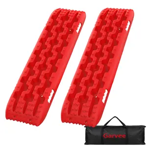 Garvee 2 Packs Off Road Traction Boards-42in Long Recovery Board for Snow and Sand,Tire Traction Boards for Cars, Trucks, SUVS, 10-Ton Capacity with Carry Bag