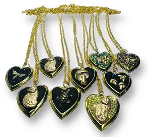 Crystal Clay Locket